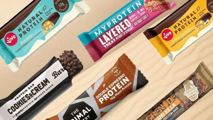 Протеиновые батончики: фото.