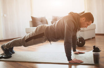 Как набрать массу в домашних условиях: постер.