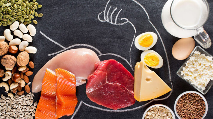 Чем заменить протеин: постер.