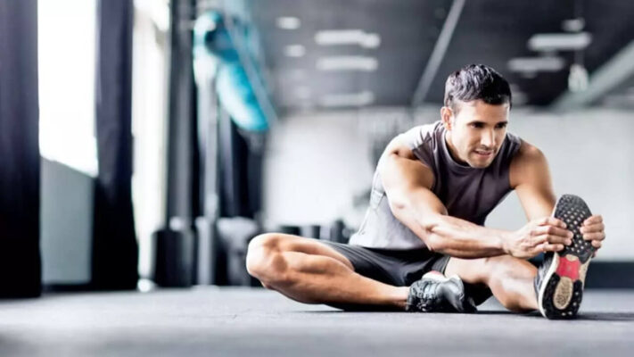 Растяжка после тренировки: постер.