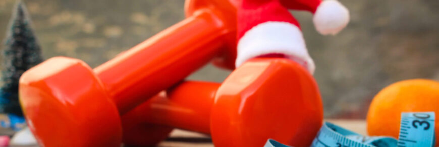 Похудение после новогодних праздников: постер.