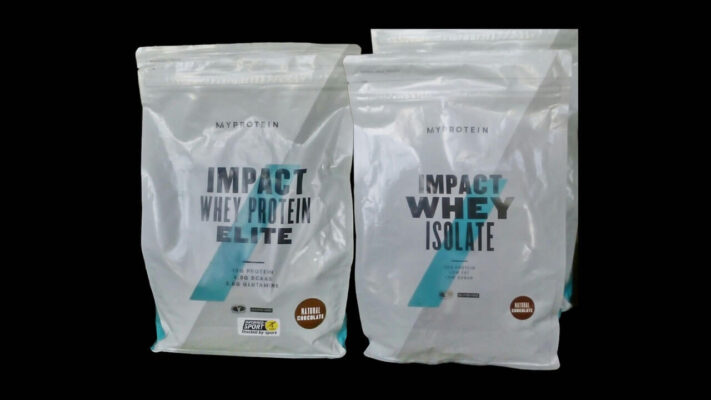 Протеин Myprotein на фото.