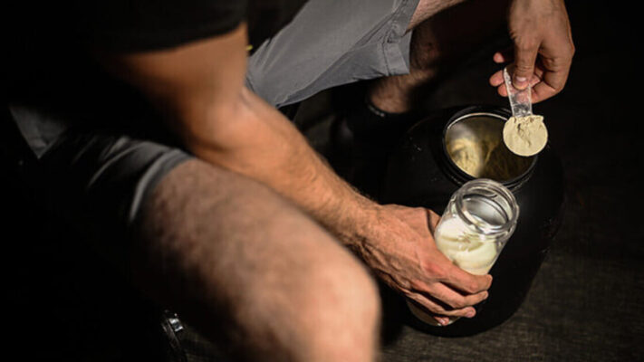 Протеин без тренировок: фото обложки.