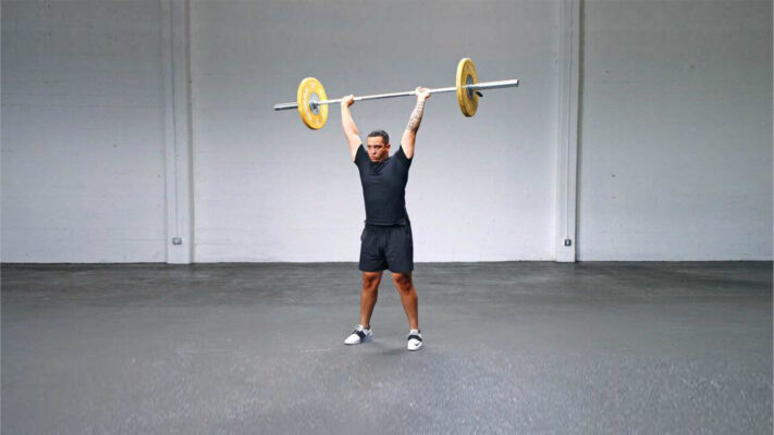 Швунг со штангой: постер.