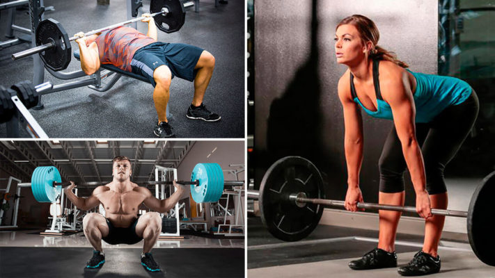 3 основных упражнения фото