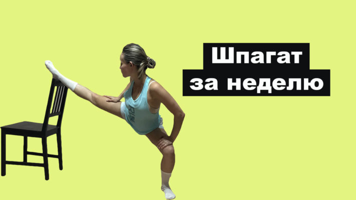 Шпагат за неделю: фото.
