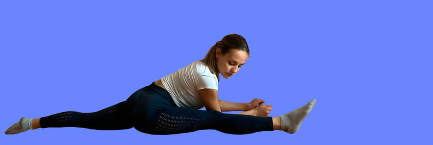 Виды шпагатов: постер.