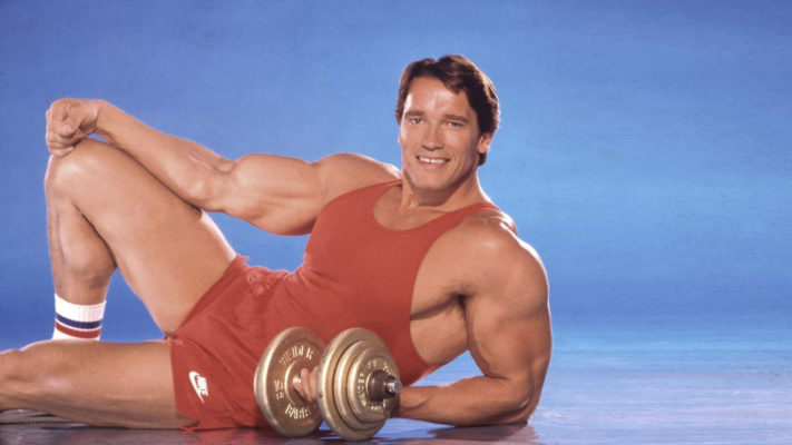 Тренировки Шварценеггера: фото.