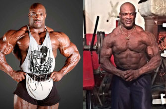 Ронни Колеман: фото до и после 2.