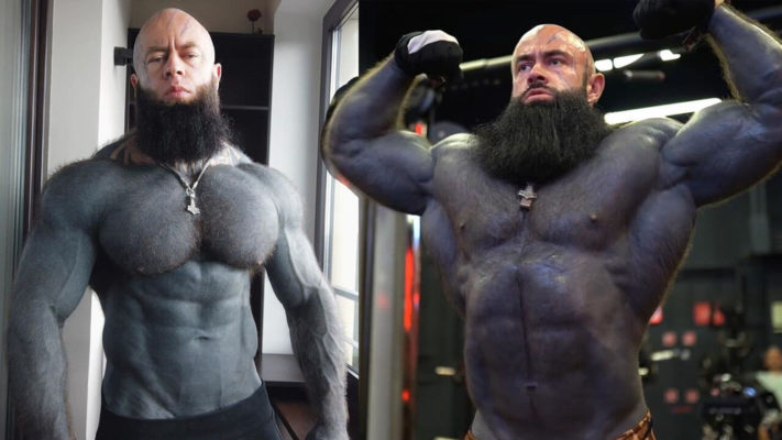 Самый татуированный бодибилдер: фото.