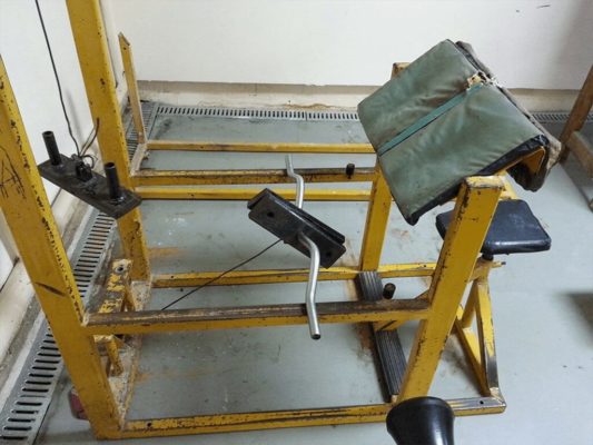 Тренажеры в СССР: фото.