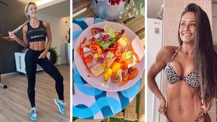 Питание бикинисток: фото.
