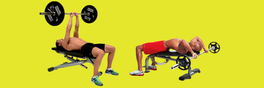 Упражнения на трицепс со штангой: фото.