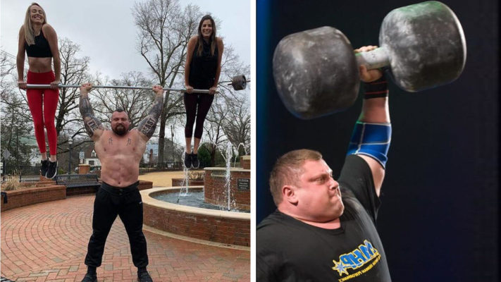 Самые сильные атлеты мира: фото.