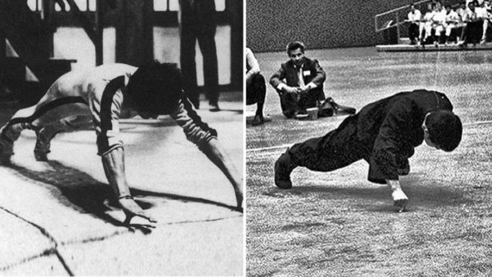 Сколько отжимался Брюс Ли: фото.