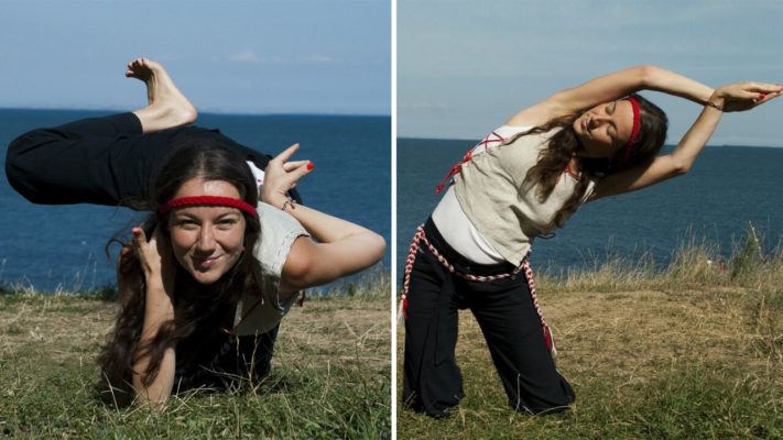 Славянская гимнастика: фото.