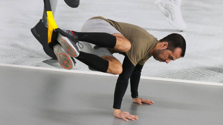 Сложные упражнения на пресс.