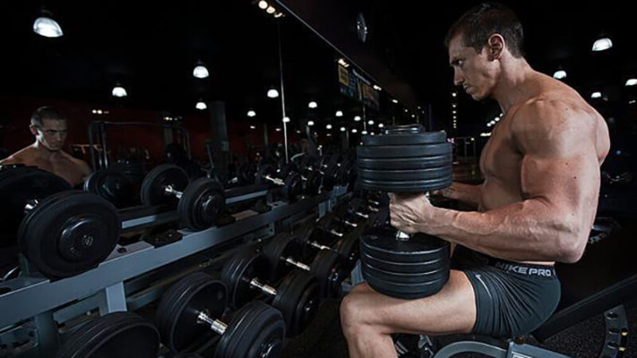 Тренировка рук.