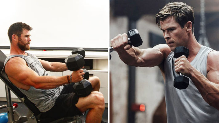 Крис Хемсворт тренировки.