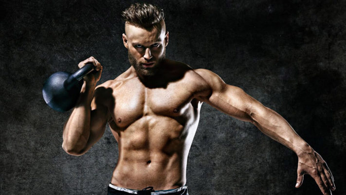 Взятие гири на грудь: фото.