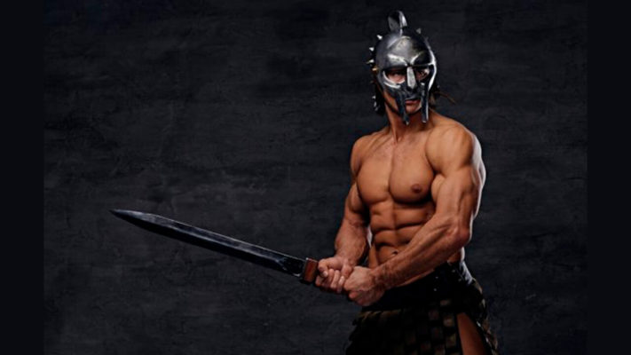 Тренировки гладиаторов: фото.