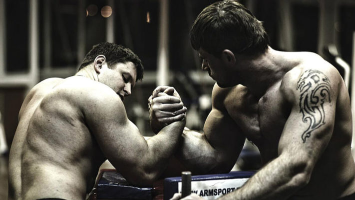 Упражнения для армрестлинга.