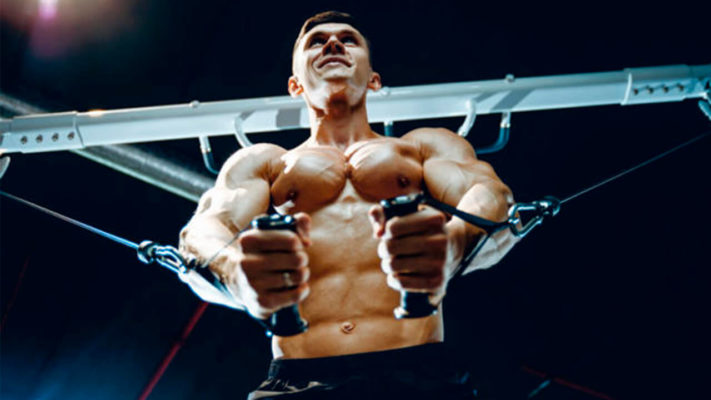 Изолирующие упражнения на грудные мышцы: фото.