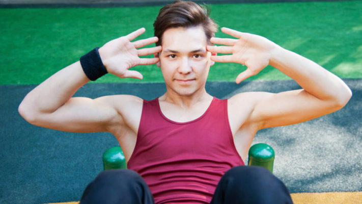 Как быстро накачать пресс: фото.