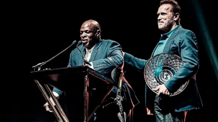 Ронни Коулмэн делится впечатлениями о вручении премии: фото.