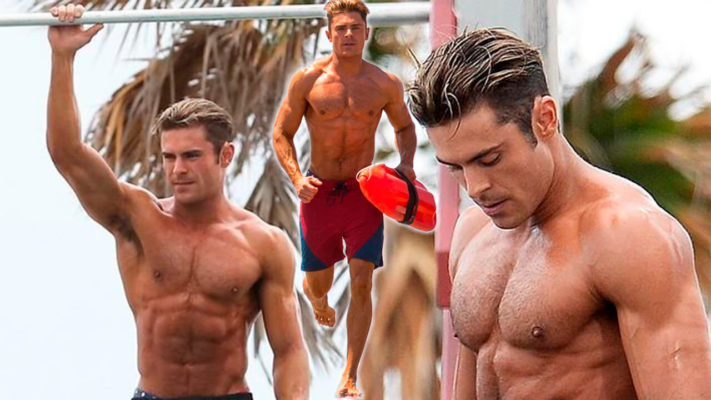 Зак Эфрон тренировки: фото.