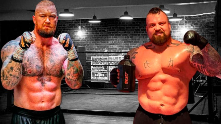 Хафтор Бьёрнссон и Эдди Холл: фото.