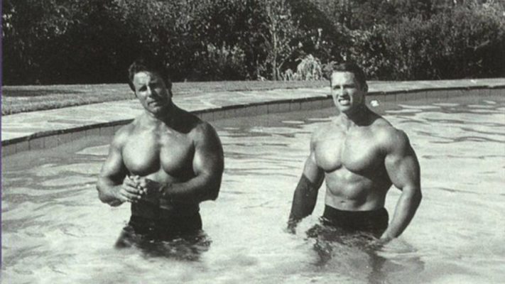 Арнольд Шварценеггер и Рег Парк: фото.