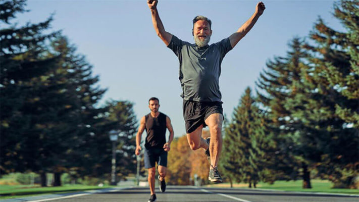 Бег после 40: фото.