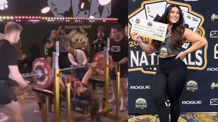 Рекорд в жиме лежа: фото.