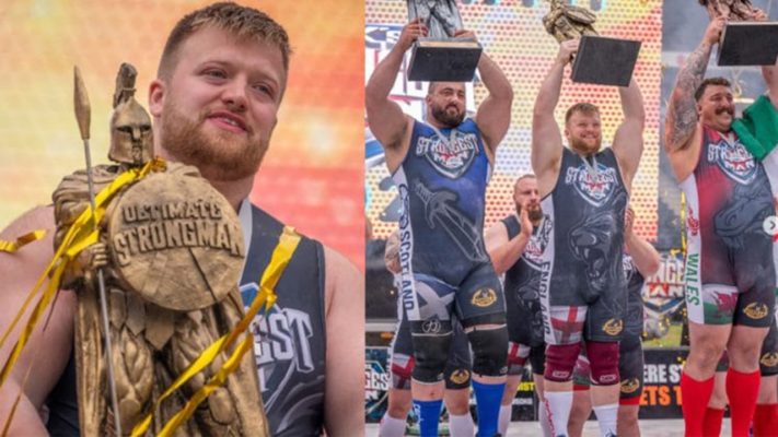 Самый сильный человек Великобритании: фото.