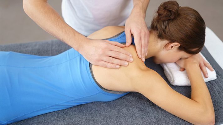 Массаж после тренировки: фото.