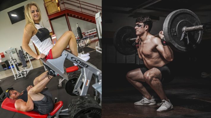 Приседания или жим ногами: сравнение плюсов и минусов: фото.