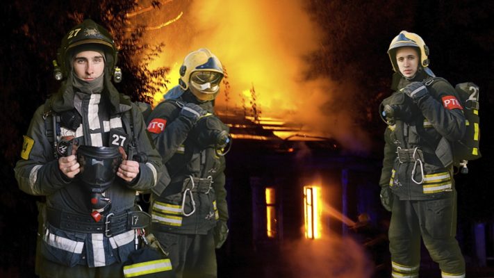 Сколько подтягиваются пожарные: фото.