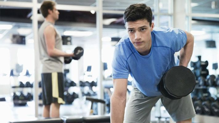 Тренировки для подростка: фото.