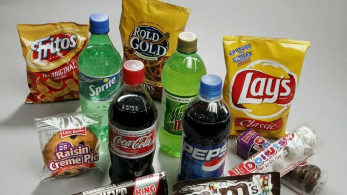 Джанк фуд: фото.