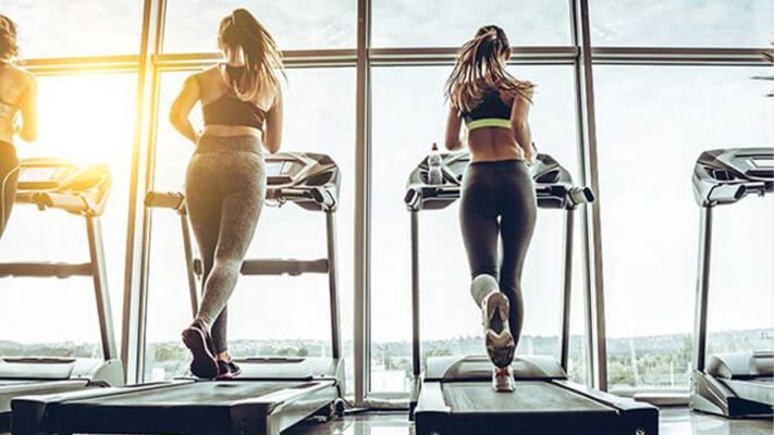 Беговая дорожка - польза: фото.