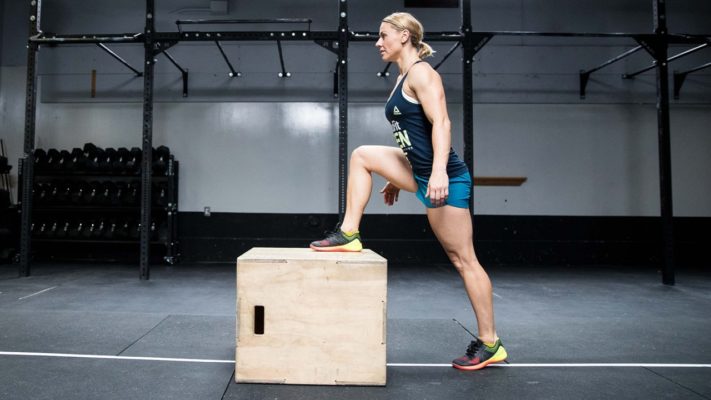 Зашагивания на тумбу: фото.