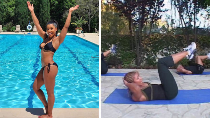 Джанет Дженкинс: бедра и ягодицы.