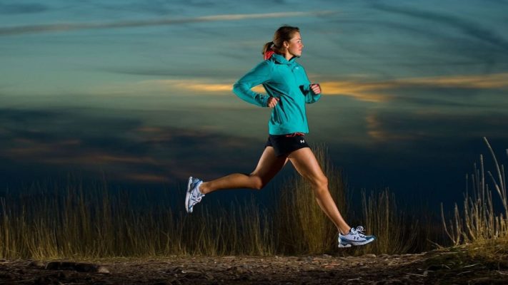 Вечерняя пробежка: фото.