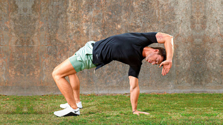 Анимал флоу на фото пример упражнения.