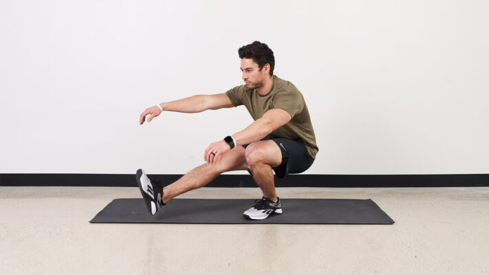 Приседания на одной ноге: фото.