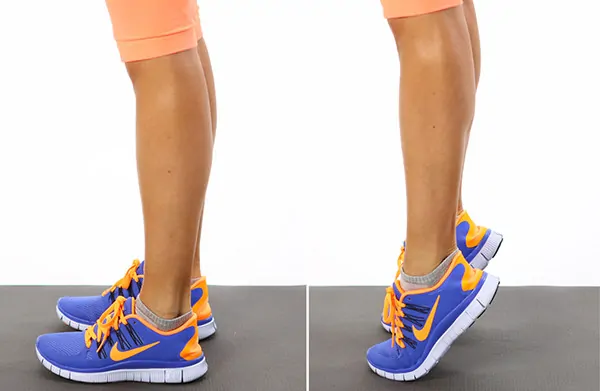 Подъемы на носки