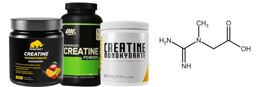 Лучший креатин: постер.