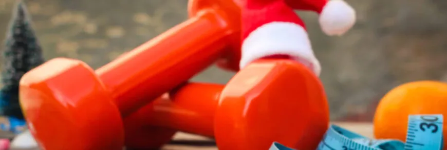 Похудение после новогодних праздников: постер.