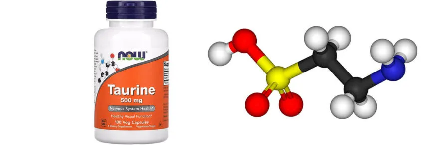 Таурин: постер.